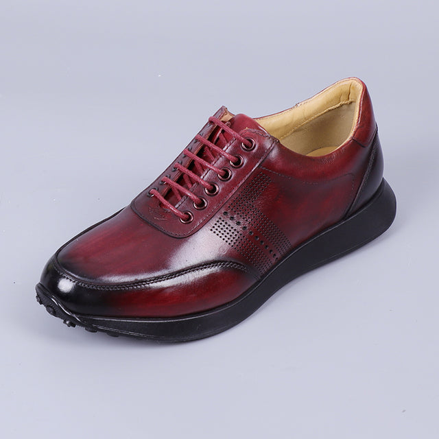 Serpatura Croc Pattern Loafers