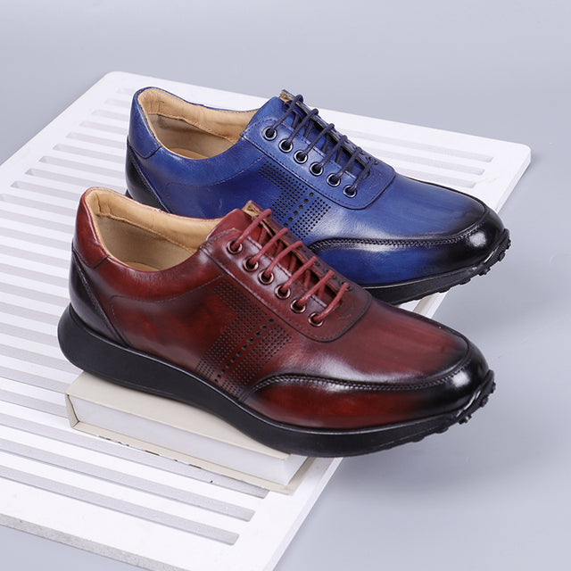 Serpatura Croc Pattern Loafers