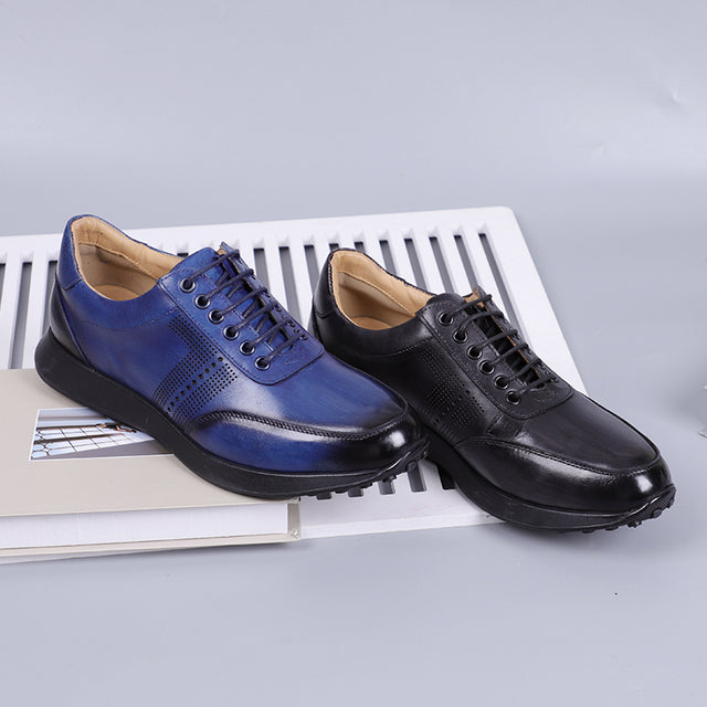 Serpatura Croc Pattern Loafers