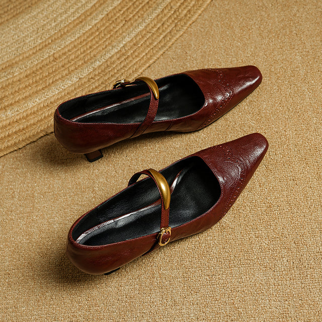 Opulessa Marbelleve Slip Heels