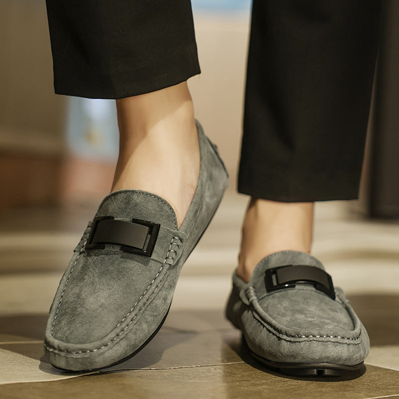 Chic Round Toe Casual Loafers