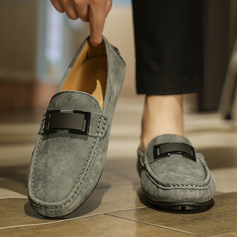 Chic Round Toe Casual Loafers