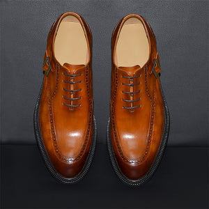 Ostranuxe Croc Pattern Derbys