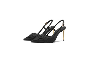 LeatherLux Chic Business Sandals