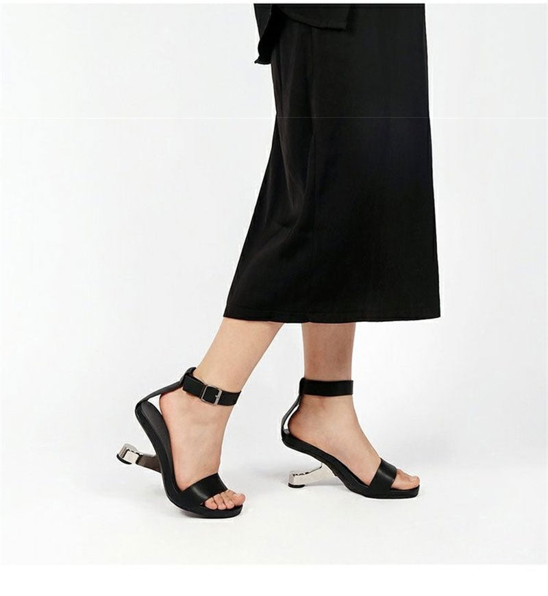 Chic Exotic Leather Pumps