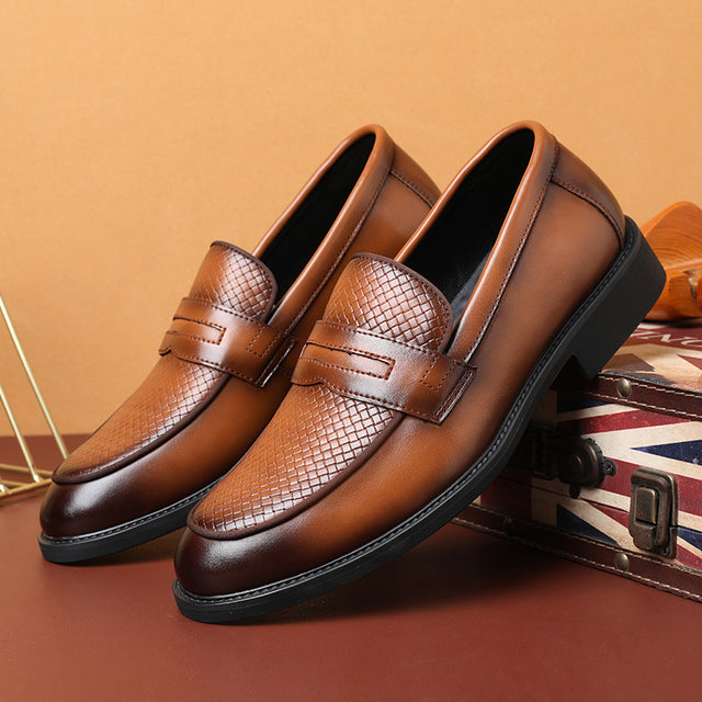 Refined Elegance Round Toe Monkstrap Dress Shoes