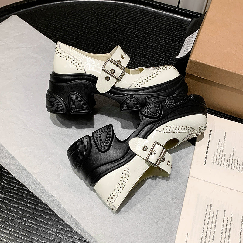 Veltique Luxalon Slip-On Heels