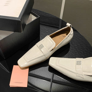 Luxury Cow Leather Slip-on Loafers