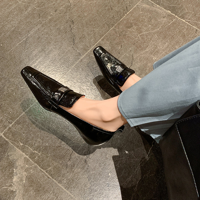 Luxury Cow Leather Slip-on Loafers