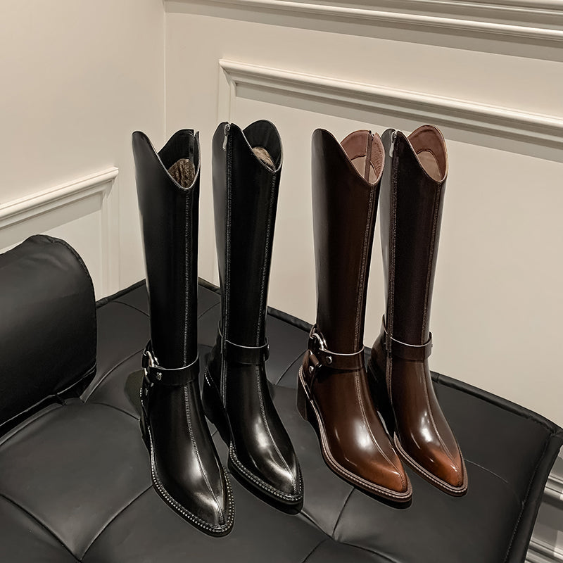 Serpatura Slip-On Elegance Boots