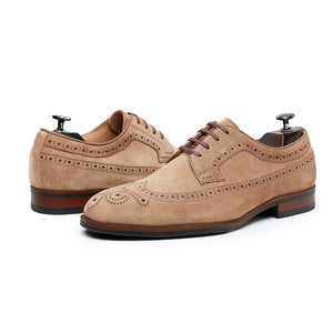 Classy Leather Lace Up Business Loafers