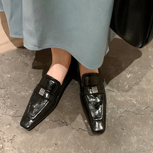 Luxury Cow Leather Slip-on Loafers