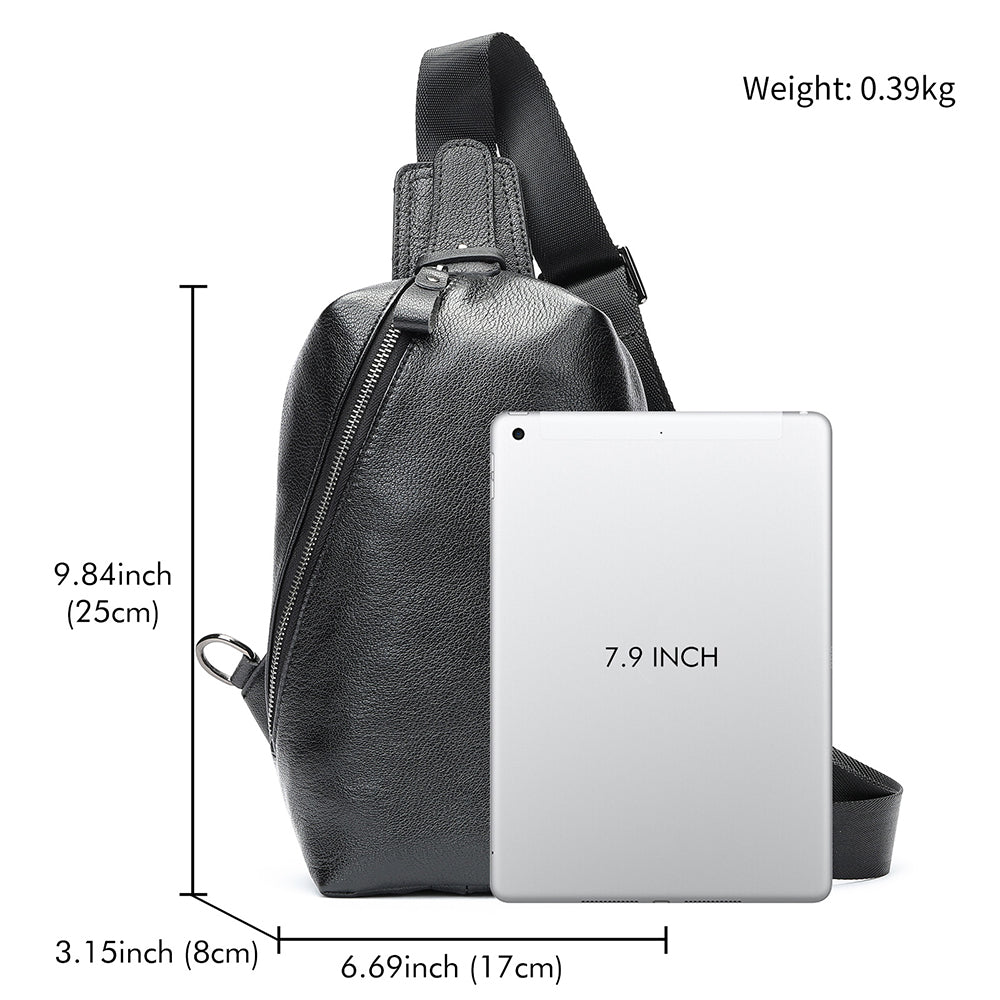 ElegantEquus Genuine Leather Chest Bag