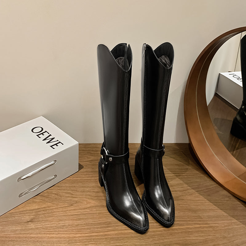 Serpatura Slip-On Elegance Boots