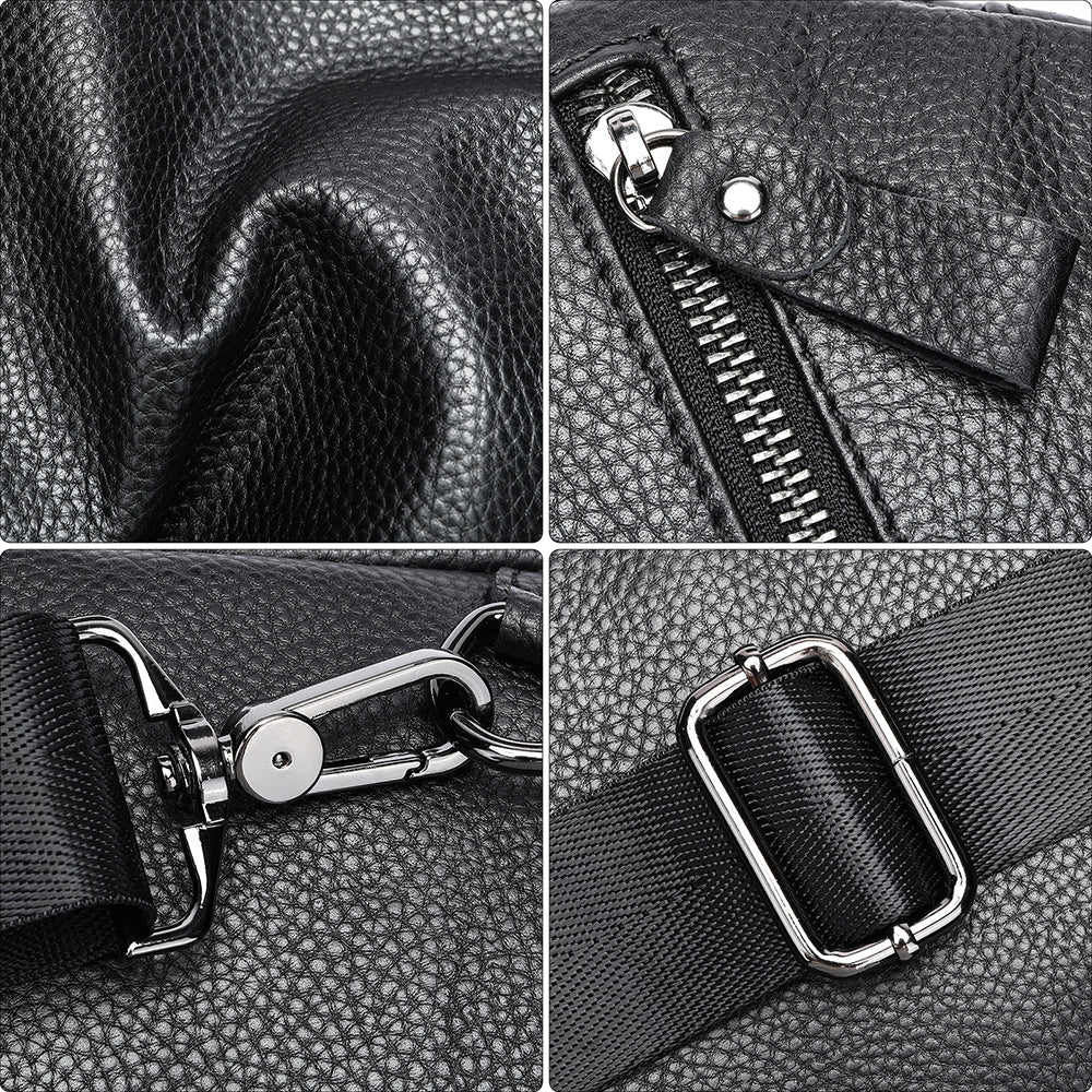 ElegantEquus Genuine Leather Chest Bag