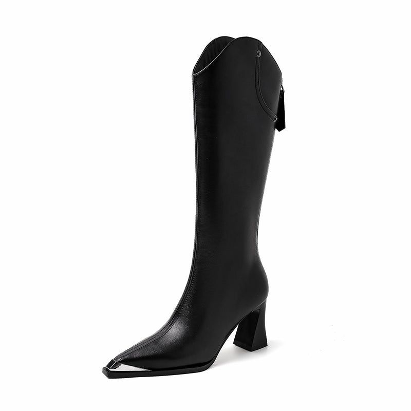Opulessa Glam Zip-Up Boots