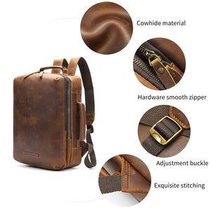 CrocoLux Zipper Softback Fashionable Backpack