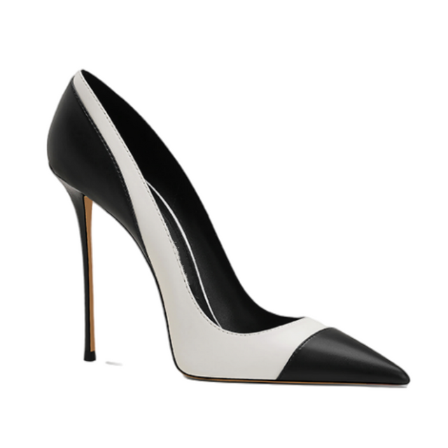 Auranette Glimmer Pointed Chic Heels