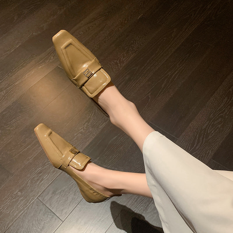 Luxury Cow Leather Slip-on Loafers