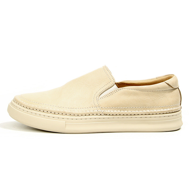 Lux Cow Leather Slip-on Loafers