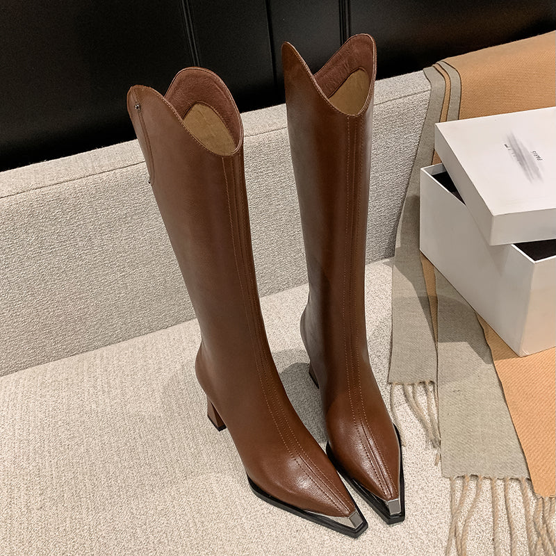 Opulessa Glam Zip-Up Boots