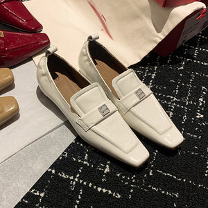 Luxury Cow Leather Slip-on Loafers