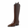 LeatherRavish Chic Cowhide Winter Boots