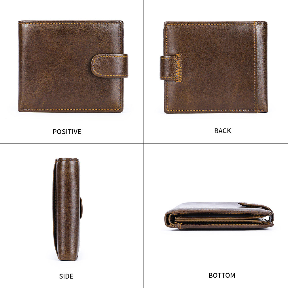 CowLuxe Stylish Leather Men's Wallets