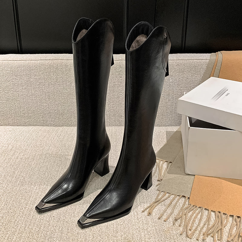Opulessa Glam Zip-Up Boots