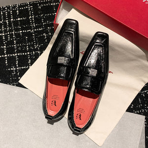 Luxury Cow Leather Slip-on Loafers