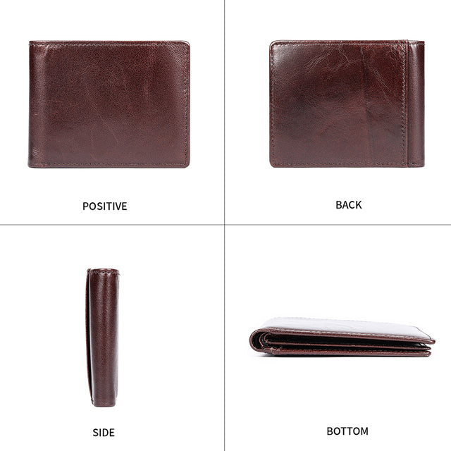 CowLuxe Stylish Leather Men's Wallets