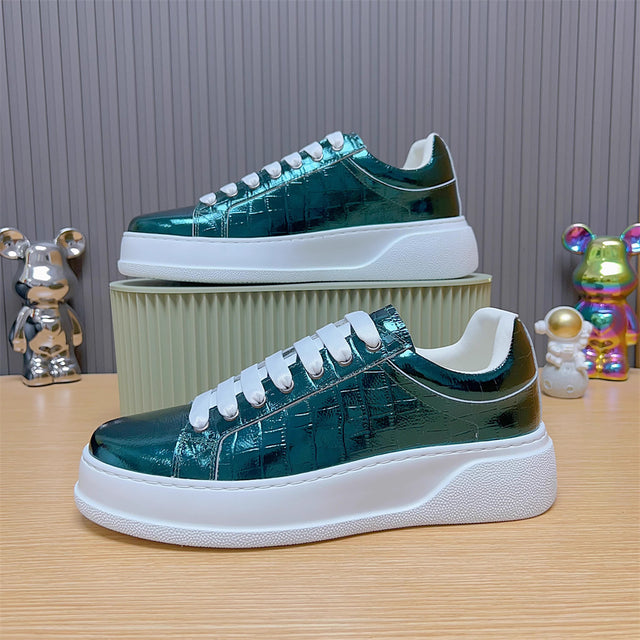 Vault Low-Top – Croc Green