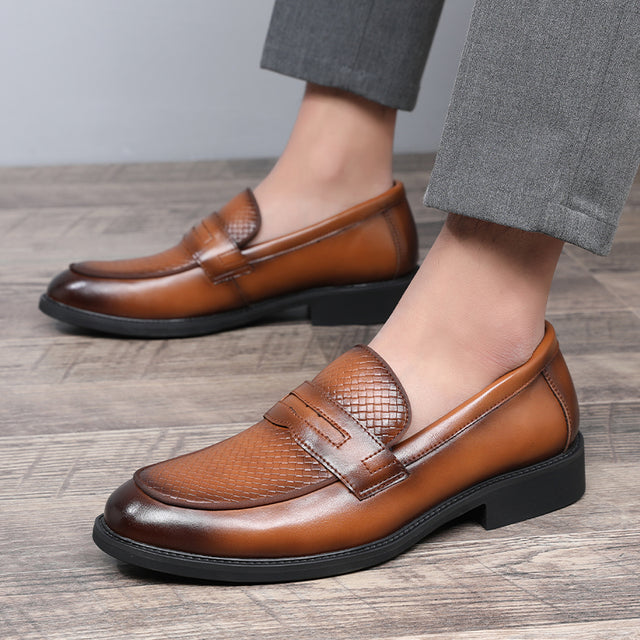 Refined Elegance Round Toe Monkstrap Dress Shoes