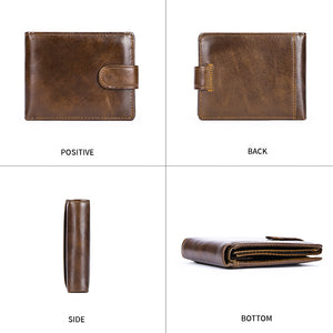 CowLuxe Stylish Leather Men's Wallets