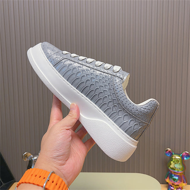 Vault Low-Top – Croc Green BLUE