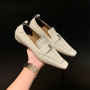 Luxury Cow Leather Slip-on Loafers