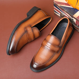 Refined Elegance Round Toe Monkstrap Dress Shoes