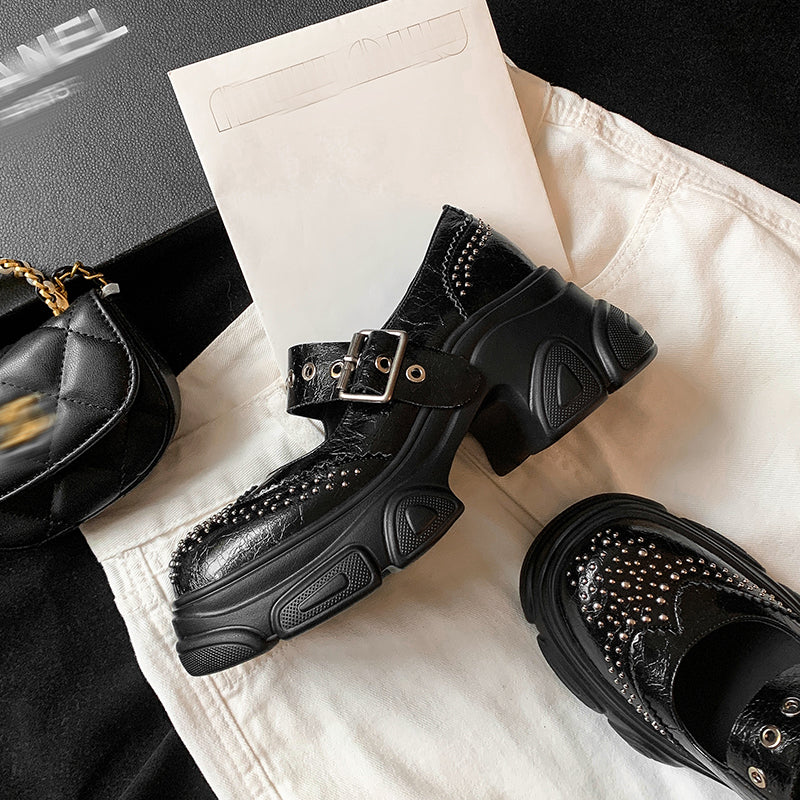 Veltique Luxalon Slip-On Heels