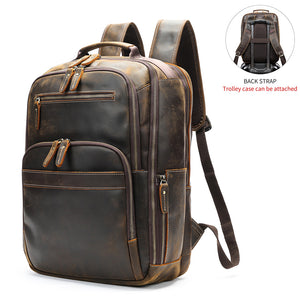 CrocoLux Zipper Softback Fashionable Backpack