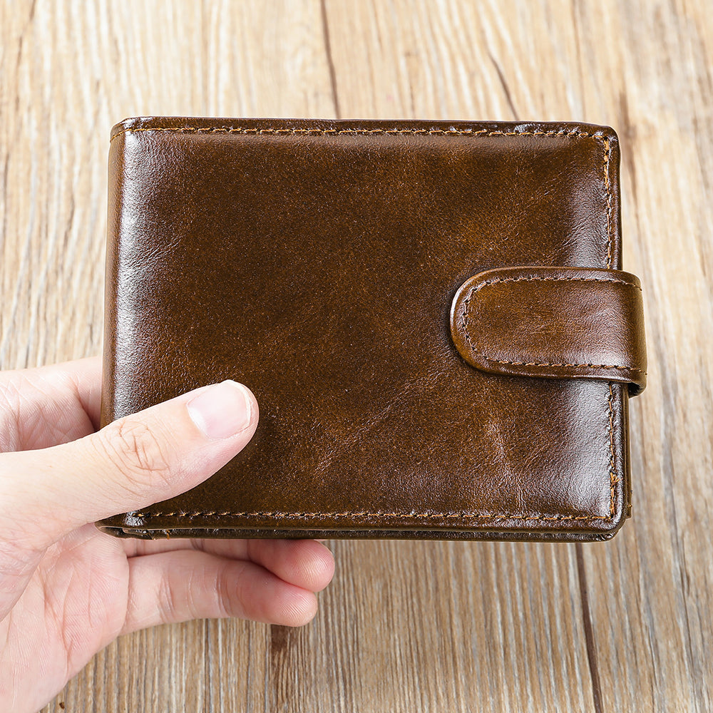 CowLuxe Stylish Leather Men's Wallets