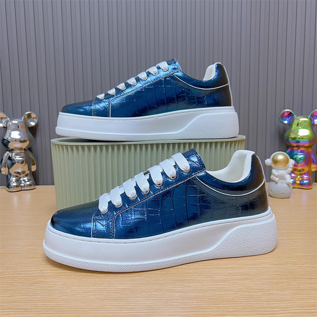 Vault Low-Top – Croc Green
