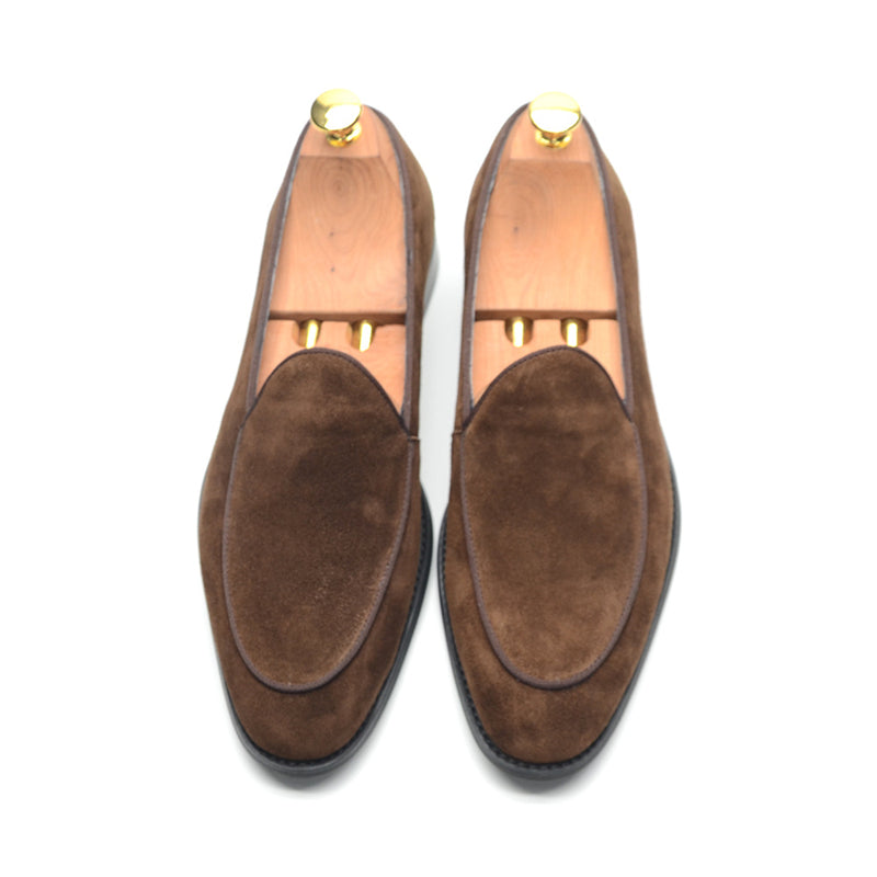 Luxury Leather Chic Slip-on Shoes