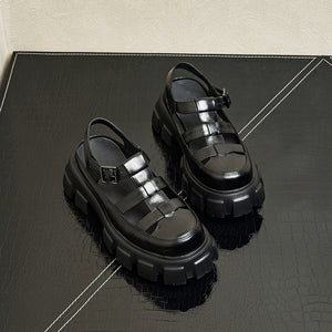 LuxeRome Exquisite Leather Sandals