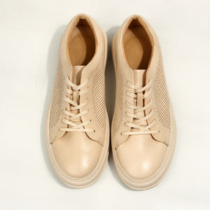 Luxury Leather Lace Up: Sleek Round Toe