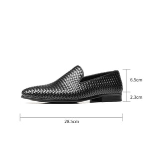 CrocLuxe Round-Toe Slip-ons Wedding Dress Shoes