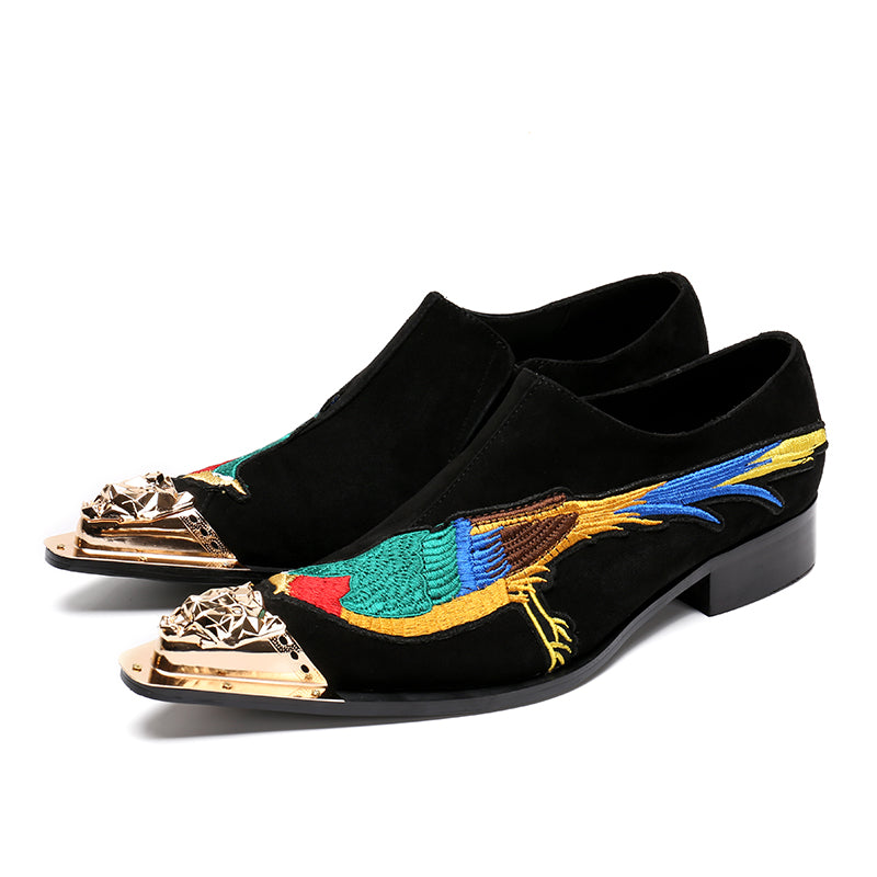 ChicSuede Slip-on Dress Shoes