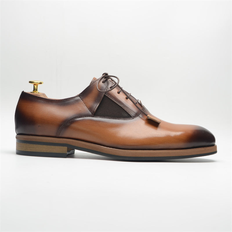 AlliElegance Luxe Brogue Oxford Dress Shoes