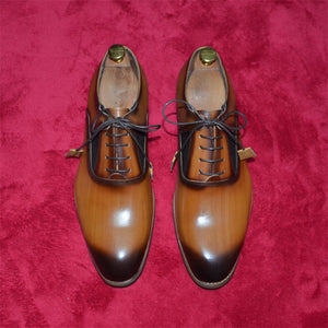 AlliElegance Luxe Brogue Oxford Dress Shoes