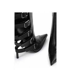 Luxe Chic Winter High Heeled Boots