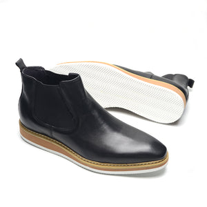 ChicHide Casual Platform Slip-On Ankle Boots